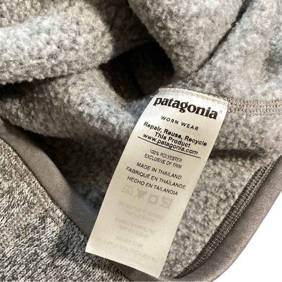 Patagonia Women’s 1/4 Zip Better Sweater, Grey - XS Style 25617 Gorpcore - Picture 12 of 15